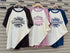 BEE-chic Solid Color Printed Color Contrast Casual Set